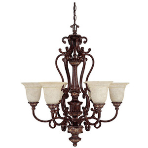 C3636CB283 Chesterfield Mid Sized Chandelier Chandelier - Chesterfield Brown C3636CB283 Chesterfield Mid Sized Chandelier Chandelier - Chesterfield Brown