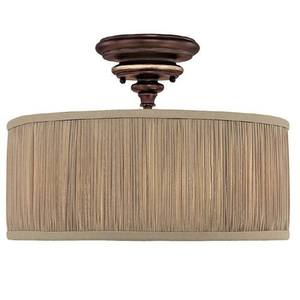 C3883CZ444 Park Place Semi Flush Mount Ceiling Light - Champagne Bronze C3883CZ444 Park Place Semi Flush Mount Ceiling Light - Champagne Bronze