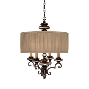 C3884CZ445 Park Place Drum Pendant Pendant Light - Champagne Bronze C3884CZ445 Park Place Drum Pendant Pendant Light - Champagne Bronze