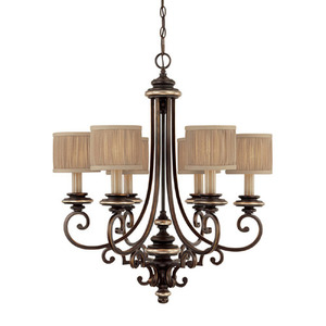 C3886CZ406 Park Place Mid Sized Chandelier Chandelier - Champagne Bronze C3886CZ406 Park Place Mid Sized Chandelier Chandelier - Champagne Bronze