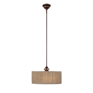 C3888CZ449 Park Place Drum Pendant Pendant Light - Champagne Bronze C3888CZ449 Park Place Drum Pendant Pendant Light - Champagne Bronze