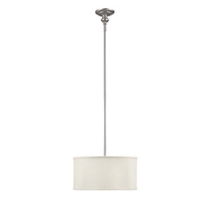 C3910MN457 Midtown Drum Pendant Pendant Light - Matte Nickel C3910MN457 Midtown Drum Pendant Pendant Light - Matte Nickel