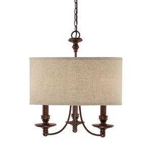 C3913BB452 Loft Drum Pendant Pendant Light - Burnished Bronze C3913BB452 Loft Drum Pendant Pendant Light - Burnished Bronze