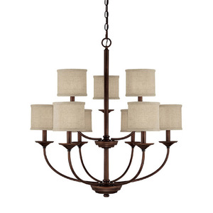 C3929BB468 Loft Large Foyer Chandelier Chandelier - Burnished Bronze C3929BB468 Loft Large Foyer Chandelier Chandelier - Burnished Bronze