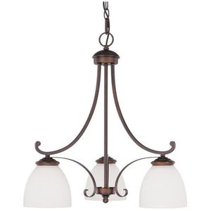 C3943BB202 Chapman Mini Chandelier - Burnished Bronze C3943BB202 Chapman Mini Chandelier - Burnished Bronze