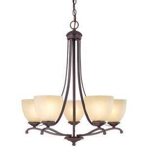C3945BB201 Chapman Mini Chandelier - Burnished Bronze C3945BB201 Chapman Mini Chandelier - Burnished Bronze