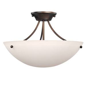C4014BB Marlow Semi Flush Mount Ceiling Light - Burnished Bronze C4014BB Marlow Semi Flush Mount Ceiling Light - Burnished Bronze