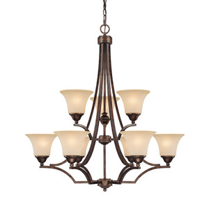 C4029RT107 Towne & Country Large Foyer Chandelier Chandelier - Rustic C4029RT107 Towne & Country Large Foyer Chandelier Chandelier - Rustic