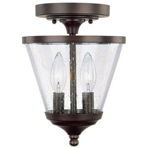 C4032BB236 Stanton Semi Flush Mount Ceiling Light - Burnished Bronze C4032BB236 Stanton Semi Flush Mount Ceiling Light - Burnished Bronze