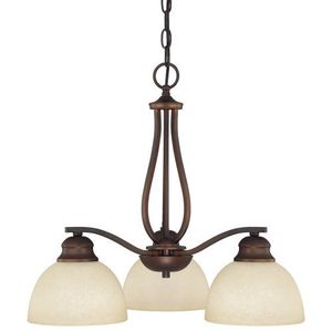 C4034BB207 Stanton Mini Chandelier - Burnished Bronze C4034BB207 Stanton Mini Chandelier - Burnished Bronze