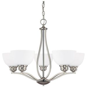 C4035BN212 Stanton Mid Sized Chandelier Chandelier - Brushed Nickel C4035BN212 Stanton Mid Sized Chandelier Chandelier - Brushed Nickel