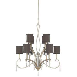 C4060BS541CR Elan Large Foyer Chandelier Chandelier - Brushed Silver C4060BS541CR Elan Large Foyer Chandelier Chandelier - Brushed Silver