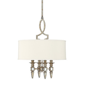 C4085SG537 Palazzo Mid Sized Chandelier Chandelier - Silver / Gold Leaf C4085SG537 Palazzo Mid Sized Chandelier Chandelier - Silver / Gold Leaf