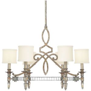 C4086SG535 Palazzo Mid Sized Chandelier Chandelier - Silver / Gold Leaf C4086SG535 Palazzo Mid Sized Chandelier Chandelier - Silver / Gold Leaf