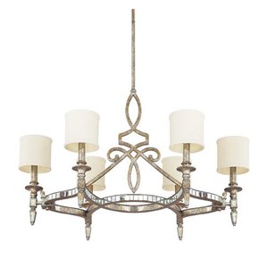 C4087SG535 Palazzo Mid Sized Chandelier Chandelier - Silver / Gold Leaf C4087SG535 Palazzo Mid Sized Chandelier Chandelier - Silver / Gold Leaf