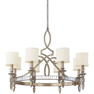 C4088SG535 Palazzo Mid Sized Chandelier Chandelier - Silver / Gold Leaf C4088SG535 Palazzo Mid Sized Chandelier Chandelier - Silver / Gold Leaf