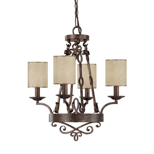 C4164RT510 Reserve Mini Chandelier - Rustic C4164RT510 Reserve Mini Chandelier - Rustic