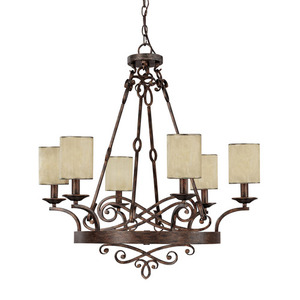 C4166RT510 Reserve Mid Sized Chandelier Chandelier - Rustic C4166RT510 Reserve Mid Sized Chandelier Chandelier - Rustic