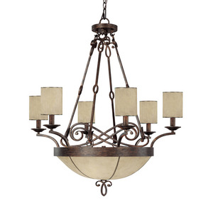 C4167RT510 Reserve Mid Sized Chandelier Chandelier - Rustic C4167RT510 Reserve Mid Sized Chandelier Chandelier - Rustic