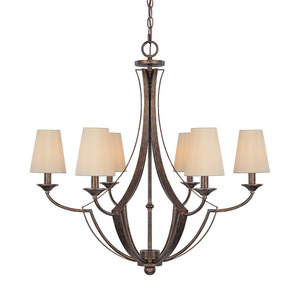 C4336RT523 Soho Mid Sized Chandelier Chandelier - Rustic C4336RT523 Soho Mid Sized Chandelier Chandelier - Rustic