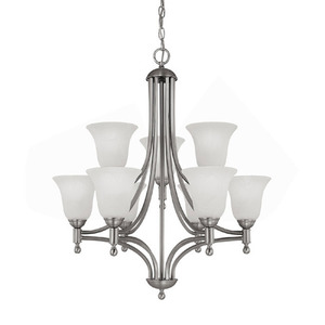 C4359MN298GU Metropolitan Mid Sized Chandelier Chandelier - Matte Nickel C4359MN298GU Metropolitan Mid Sized Chandelier Chandelier - Matte Nickel