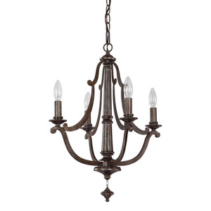 C4364RT Corday Mid Sized Chandelier Chandelier - Rustic C4364RT Corday Mid Sized Chandelier Chandelier - Rustic