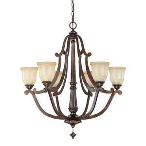 C4376RT121 Corday Mid Sized Chandelier Chandelier - Rustic C4376RT121 Corday Mid Sized Chandelier Chandelier - Rustic