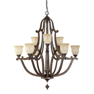 C4379RT121 Corday Mid Sized Chandelier Chandelier - Rustic C4379RT121 Corday Mid Sized Chandelier Chandelier - Rustic