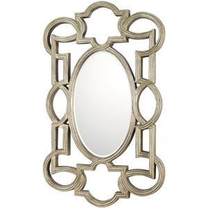 C716401MM Mirrors Unique Shape Mirror - Antique Silver C716401MM Mirrors Unique Shape Mirror - Antique Silver