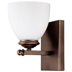 C8401BB202 Chapman 1 Bulb Wall Sconce - Burnished Bronze C8401BB202 Chapman 1 Bulb Wall Sconce - Burnished Bronze
