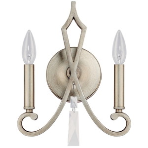 C8462BS000CR Elan Multi Bulb Wall Sconce - Brushed Silver C8462BS000CR Elan Multi Bulb Wall Sconce - Brushed Silver