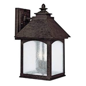 C9052RI Lodge Entrance Outdoor Wall Light - Rustic Iron C9052RI Lodge Entrance Outdoor Wall Light - Rustic Iron