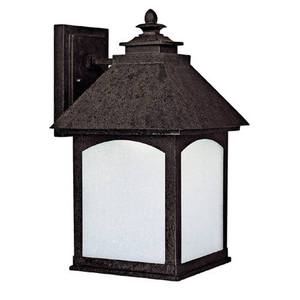 C9052RIGD Lodge Entrance Outdoor Wall Light - Rustic Iron C9052RIGD Lodge Entrance Outdoor Wall Light - Rustic Iron