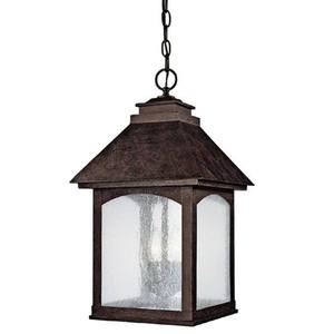 C9057RI Lodge Hanging Hanging Lantern - Rustic Iron C9057RI Lodge Hanging Hanging Lantern - Rustic Iron