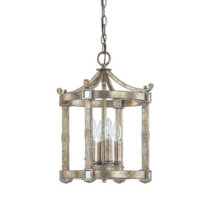 C9161SG Palazzo Large Foyer Chandelier Chandelier - Silver / Gold Leaf C9161SG Palazzo Large Foyer Chandelier Chandelier - Silver / Gold Leaf