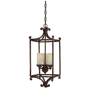 C9223WB279 Highlands Entrance / Foyer Pendant Light - Weather Brown C9223WB279 Highlands Entrance / Foyer Pendant Light - Weather Brown