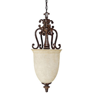 C9307CB Chesterfield Entrance / Foyer Pendant Light - Chesterfield Brown C9307CB Chesterfield Entrance / Foyer Pendant Light - Chesterfield Brown
