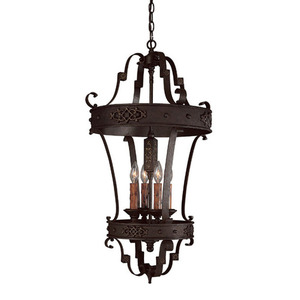 C9351RI River Crest Entrance / Foyer Pendant Light - Rustic Iron C9351RI River Crest Entrance / Foyer Pendant Light - Rustic Iron