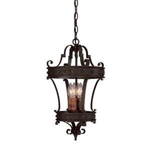 C9354RI River Crest Entrance / Foyer Pendant Light - Rustic Iron C9354RI River Crest Entrance / Foyer Pendant Light - Rustic Iron