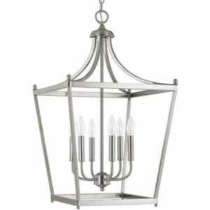 C9552BN Stanton Entrance / Foyer Pendant Light - Brushed Nickel C9552BN Stanton Entrance / Foyer Pendant Light - Brushed Nickel