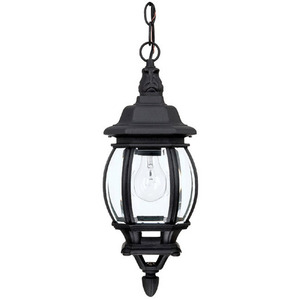 C9868BK French Country Hanging Hanging Lantern - Black C9868BK French Country Hanging Hanging Lantern - Black