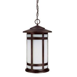 C9954BBGU Mission Hills Hanging Hanging Lantern - Burnished Bronze C9954BBGU Mission Hills Hanging Hanging Lantern - Burnished Bronze