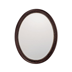 CM292228 Oval Mirror - Chesterfield Brown CM292228 Oval Mirror - Chesterfield Brown