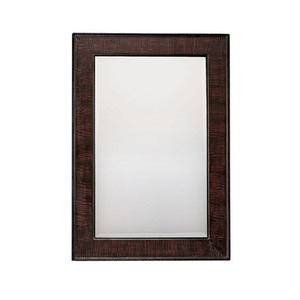 CM322031 Square / Rectangular Mirror - Textured Brown and Black CM322031 Square / Rectangular Mirror - Textured Brown and Black