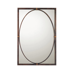 CM372558 Square / Rectangular Mirror - Burnished Brown CM372558 Square / Rectangular Mirror - Burnished Brown