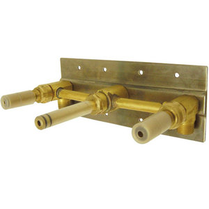 DD106800BT Ceramic Bathroom Sink Faucet Valve Rough In Valve - Rough Brass DD106800BT Ceramic Bathroom Sink Faucet Valve Rough In Valve - Rough Brass
