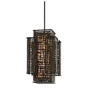 C10572 Shoji Entrance / Foyer Pendant Light - Bonsai Bronze C10572 Shoji Entrance / Foyer Pendant Light - Bonsai Bronze
