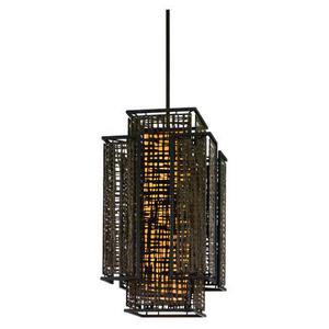 C10574 Shoji Entrance / Foyer Pendant Light - Bonsai Bronze C10574 Shoji Entrance / Foyer Pendant Light - Bonsai Bronze