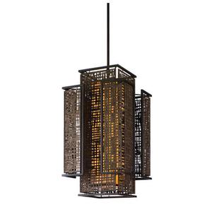 C10575 Shoji Entrance / Foyer Pendant Light - Bonsai Bronze C10575 Shoji Entrance / Foyer Pendant Light - Bonsai Bronze