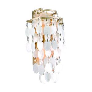 C10911 Dolce Multi Bulb Wall Sconce - Champagne Leaf C10911 Dolce Multi Bulb Wall Sconce - Champagne Leaf